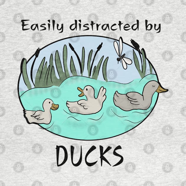 Easily distracted by ducks by Antiope